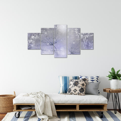 Wandbilder Wohnzimmer XXL Pusteblume Moderne Bild Gräser